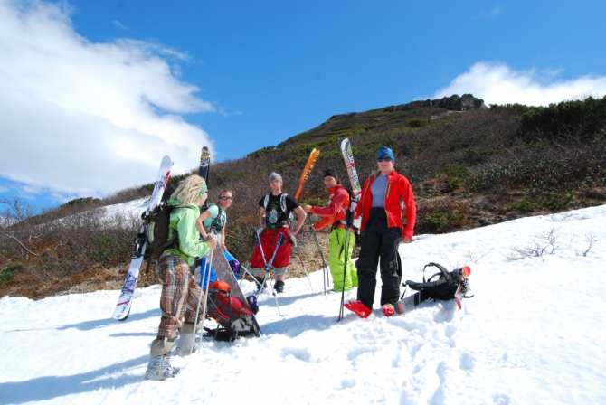 Камчатка. Родниковая. Закрытие сезона 2010. (Бэккантри/Фрирайд)