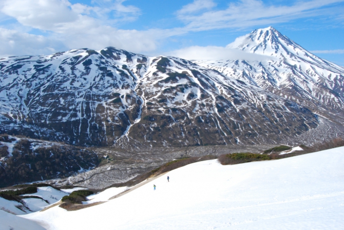 Камчатка. Родниковая. Закрытие сезона 2010. (Бэккантри/Фрирайд)
