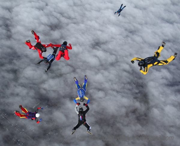 Парашютные фотографии Игоря Калинина на ДЗ Аэроград 4-7 ноября 2010 г. (Воздух, игорь калинин)