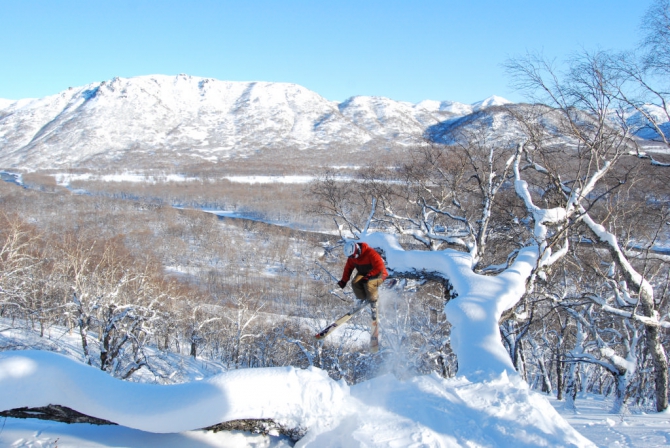 Камчатка, Усть-Большерецкий район. Разведка боем. (Горные лыжи/Сноуборд, сноубординг, лыжи бэккантри, kamchatka freeride community, kfc)