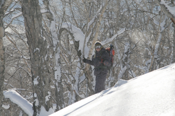Камчатка, Усть-Большерецкий район. Разведка боем. (Горные лыжи/Сноуборд, сноубординг, лыжи бэккантри, kamchatka freeride community, kfc)