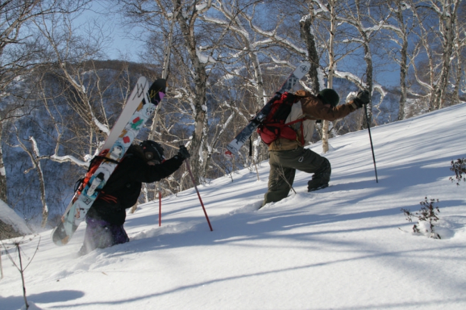 Камчатка, Усть-Большерецкий район. Разведка боем. (Горные лыжи/Сноуборд, сноубординг, лыжи бэккантри, kamchatka freeride community, kfc)