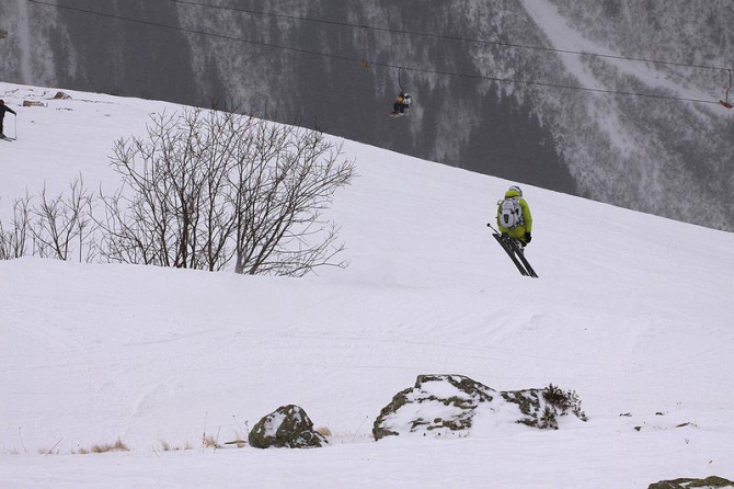 Russian Freeride Cup 2011. Домбай. завтра финал... (Бэккантри/Фрирайд, фрирайд)