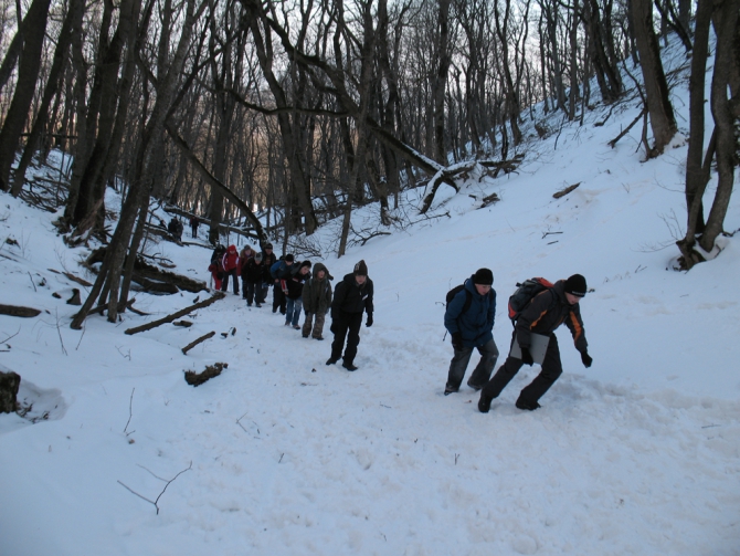 Юбилейное восхождение на Бештау состоялось! (Путешествия, пятигорск, массовое, зимнее, пятигория, лейцингер, цдютиэ)