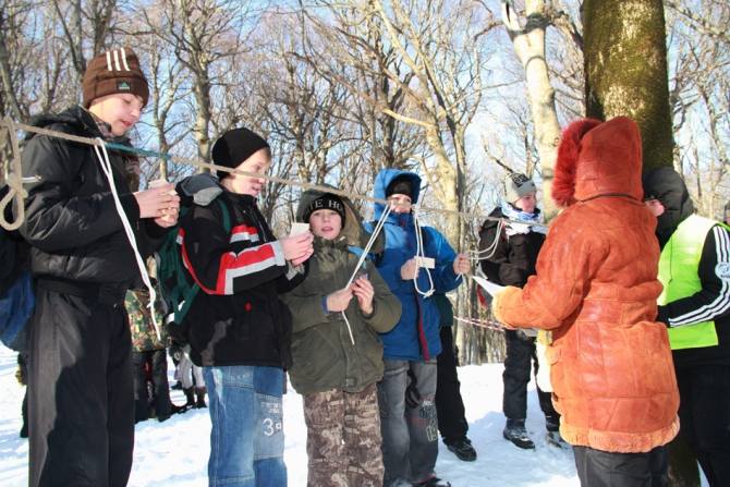 Юбилейное восхождение на Бештау состоялось! (Путешествия, пятигорск, массовое, зимнее, пятигория, лейцингер, цдютиэ)