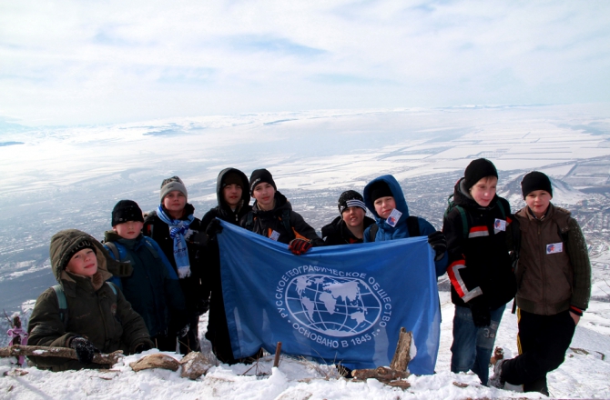Юбилейное восхождение на Бештау состоялось! (Путешествия, пятигорск, массовое, зимнее, пятигория, лейцингер, цдютиэ)
