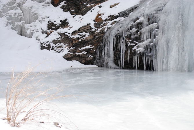 Две новые нитки на Ерыдаге. Февраль. 2011 (Альпинизм, первопрохождение, одесса, зима)