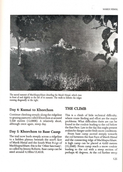 Марди Гимал - Mardi Himal - 5555 м. (5588 м., Альпинизм)