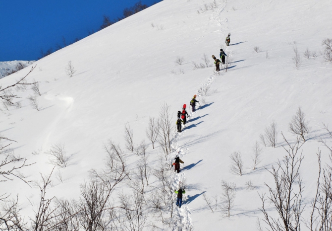 Лучший день сезона / NEW линии в Хибинах (фоторепорт, Бэккантри/Фрирайд, беккантри, новые линии, левел2, лавинный кулуар, цирк ганешина, snow sense team, snow sense, фрирайд-школа, сергей шестихин, алекс кузмицкий, кировск, хибины)