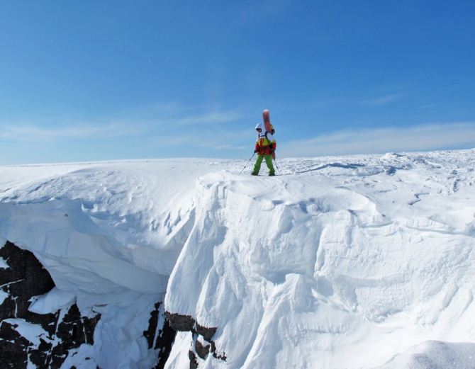 Лучший день сезона / NEW линии в Хибинах (фоторепорт, Бэккантри/Фрирайд, беккантри, новые линии, левел2, лавинный кулуар, цирк ганешина, snow sense team, snow sense, фрирайд-школа, сергей шестихин, алекс кузмицкий, кировск, хибины)