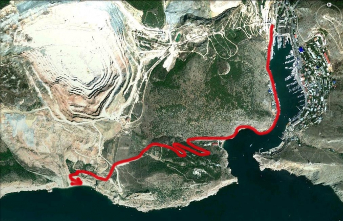 Болдеринг, пляж "Васили", Балаклава. (Скалолазание, васили.)