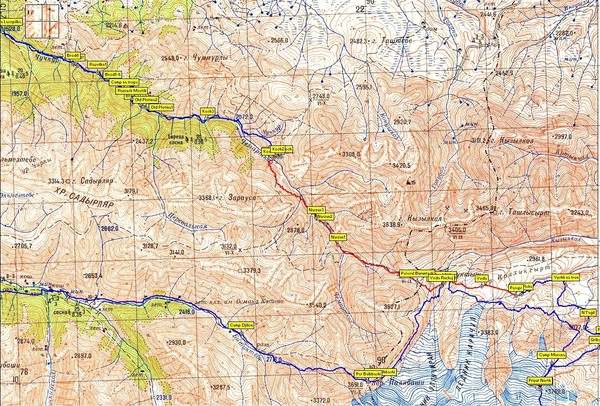 Поход неизвестной мне категории сложности по Северному Приэльбрусью летом 2011года (Альпинизм, северное приэльбрусье, эльбрус с севера, хурзук, балкбаши)