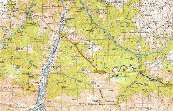 Поход неизвестной мне категории сложности по Северному Приэльбрусью летом 2011года (Альпинизм, северное приэльбрусье, эльбрус с севера, хурзук, балкбаши)