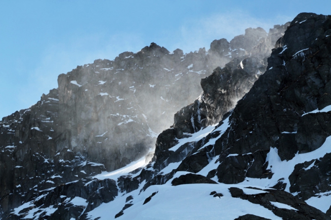 Беккантри-неделя Snow Sense в Хибинах (фоторепорт, Бэккантри/Фрирайд, хибины, кировск, snow sense team, цирк ганешина, лавинный кулуар, беккантри-лагерь)