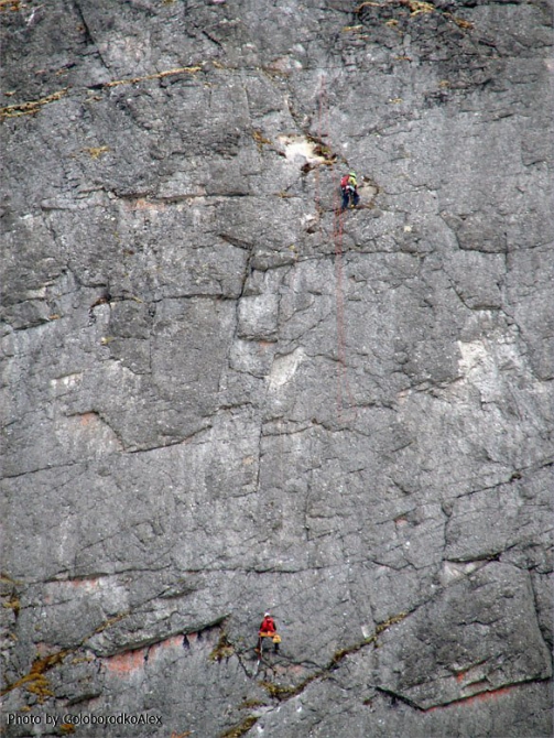 "Мультик" в Хибинах! (Альпинизм, бореалис, откол, хибины)