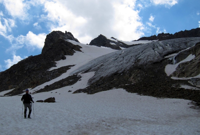 Фотоальбом с восхождения на Вильде Лек, Штубайские Альпы, Австрия.