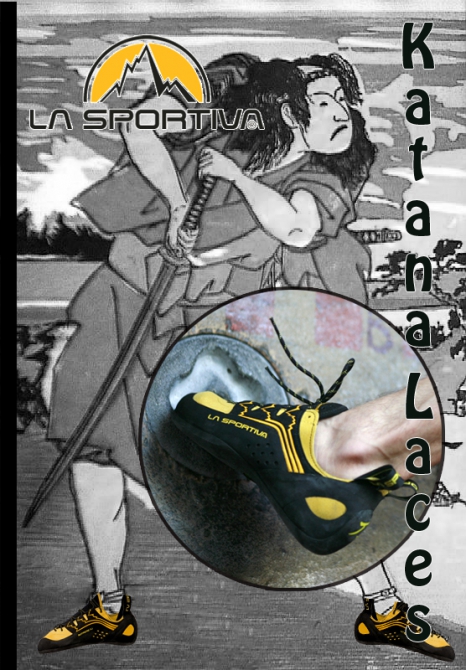 Katana Laces – «поставить в точку». (Скалолазание, la sportiva, чугреев илья, пьетро даль пра, ддс, старт -1)