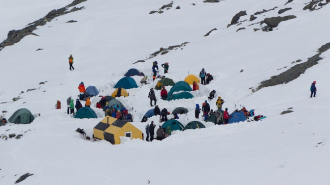 Актру - альпсборы в ноябре 2012 (Альпинизм, алтай, альпинизм)