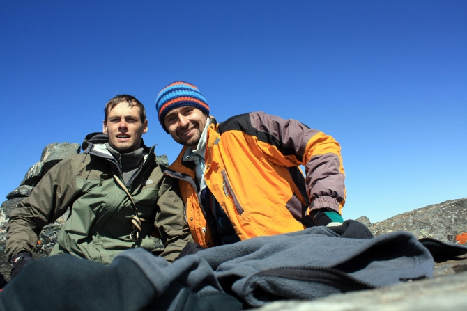 Домбай-Ульген, восхождение по Зап. ребру, 5Б (Альпинизм, западный кавказ, западное ребро)