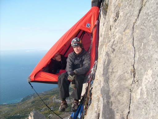 Первая 6-ка или одна ночь маленького страха. (Альпинизм, альпинизм, крым, морчека)