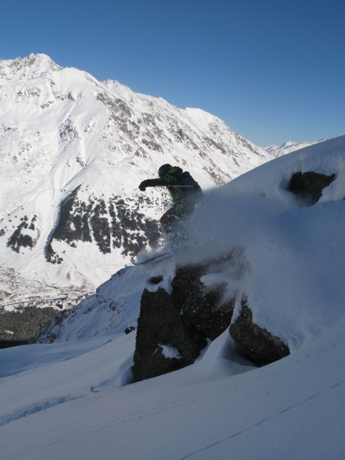 Чегет. Фрирайдовый ноябрь 2007 (Бэккантри/Фрирайд, британ, дашка, фото)