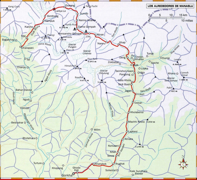 Трек вокруг МАНАСЛУ (непал, гималаи, третий полюс, тиличо, мананг)