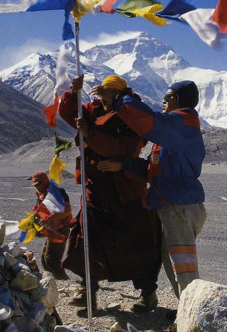 "Тут кто как умеет,- мне важно увидеть восход". (Альпинизм, эверест, гималаи, дэвид шарп)