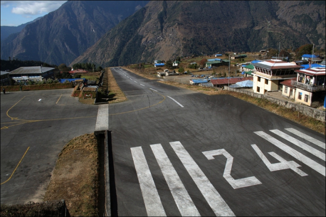Хочешь похудеть - спроси меня как! (Путешествия, аэропорт, лукла, непал)