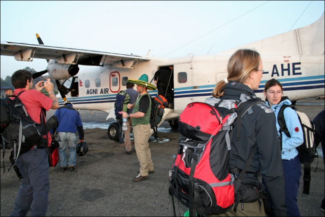 Хочешь похудеть - спроси меня как! (Путешествия, аэропорт, лукла, непал)