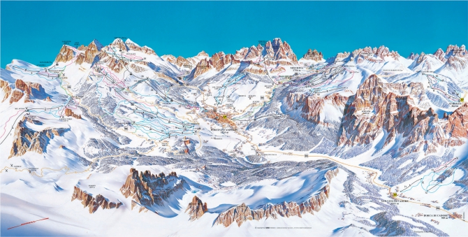 Словацкая фрирайдер Ива Филова проехала два крутейших кулуара в Доломитах. (Бэккантри/Фрирайд, словакия, италия, альпы, доломиты)