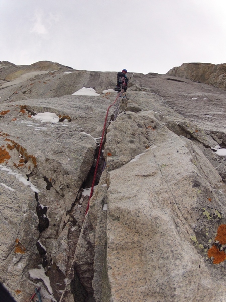 П.Бокс. Северная стена. Две новых линии. (Альпинизм, первопроход, селиверстов, redfox, маркевич, усманов, ала-арча)