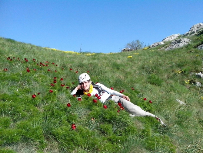 Непристойное предложение - новый вариант на Марчеке (Альпинизм, крым, марчека, морчека, линия бедра, первопрохождение, чух, романов, лобов, новикова)