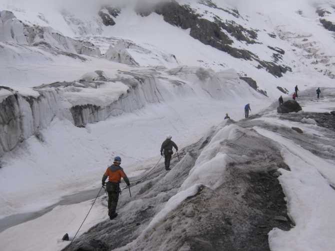 Александр Жигалов: Жетон спасения в горах - Безенги 2013г (Альпинизм, альпинизм, красноярск)