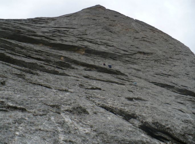 Хотели на Крицука, но Гора "велела" идти другую 6Б. (Альпинизм, каравшин, пик одессы, питер сборы, маршрут сахарова)