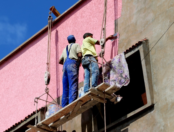 ЗаМарочка с штативом и дочкой..