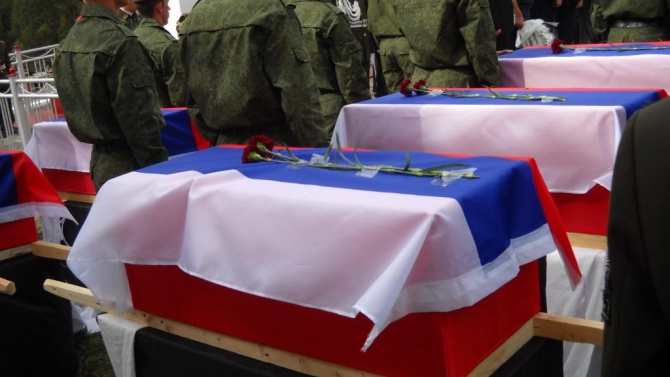 Похороны защитников Кавказа (Альпинизм, оборона кавказа)