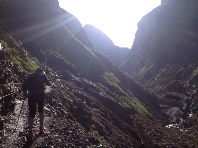 Отчет Семеновой Натальи о гонке GORE-TEX® Transalpine-Run 2013. Часть 1 (Горный туризм, skyrinning, приключенческая гонка)