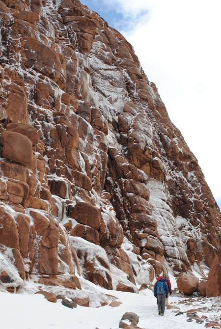 Альпинизм на Синае. Лёд тронулся! (санта катерина, новые маршруты, дахаб, египет, синай, первопрохождение)