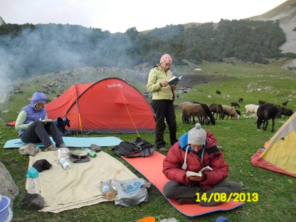 Взгляд очевидца: Сборы томской федерации альпинизма в ущелье Кичик-Алай (томская федерация альпинизма)