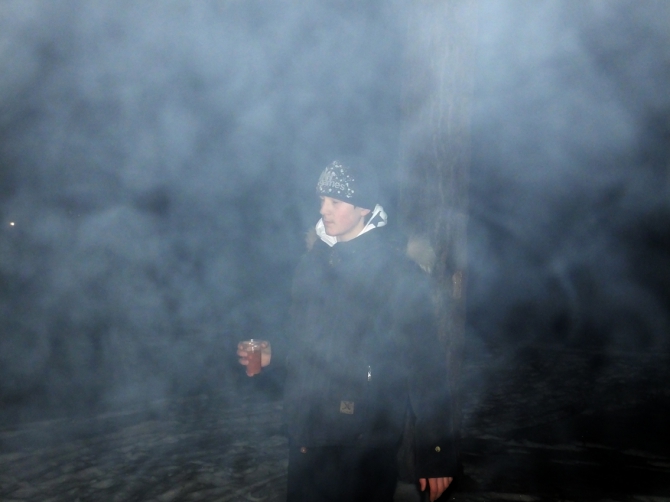 Новогодний экстрим в Чегетском лесу(в продолжение поздравлялки, Горные лыжи/Сноуборд, приэльбрусье, терскльско-чегетский лес)