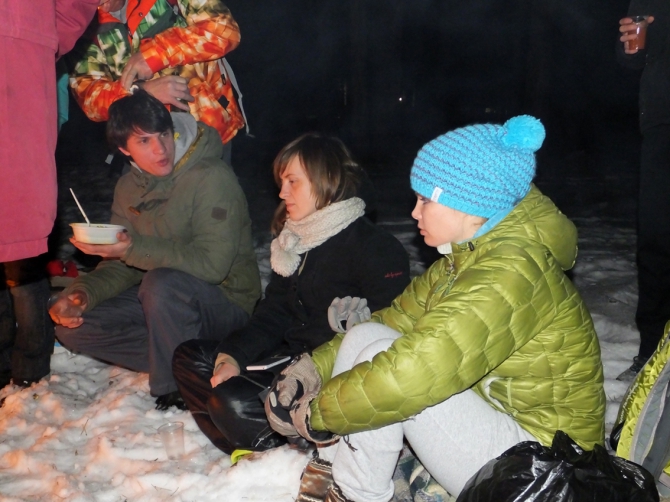 Новогодний экстрим в Чегетском лесу(в продолжение поздравлялки, Горные лыжи/Сноуборд, приэльбрусье, терскльско-чегетский лес)