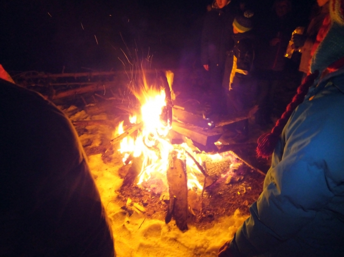 Новогодний экстрим в Чегетском лесу(в продолжение поздравлялки, Горные лыжи/Сноуборд, приэльбрусье, терскльско-чегетский лес)