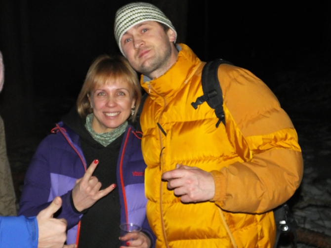 Новогодний экстрим в Чегетском лесу(в продолжение поздравлялки, Горные лыжи/Сноуборд, приэльбрусье, терскльско-чегетский лес)