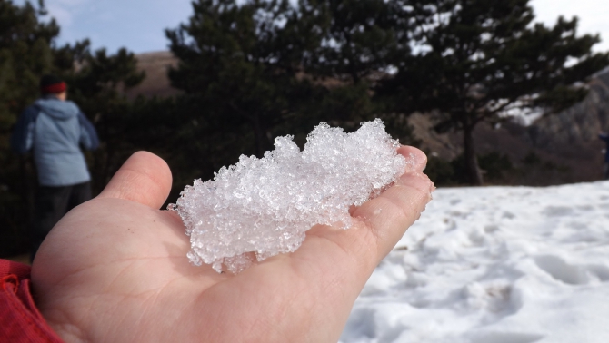 Прогулка по Демерджи. Фотоотчет. (Горный туризм, крым, зима)