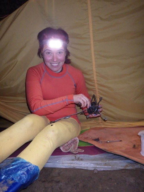 Новые открытия и достижения в п. Нахимовская. Свой путь в поисках подземной реки Караби. (Спелеология, сифон, крым, исследования, спелеодайвинг, первопроход)