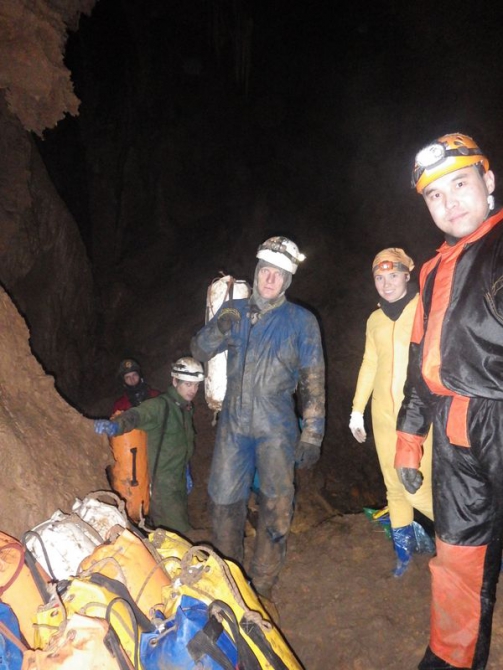 Новые открытия и достижения в п. Нахимовская. Свой путь в поисках подземной реки Караби. (Спелеология, сифон, крым, исследования, спелеодайвинг, первопроход)