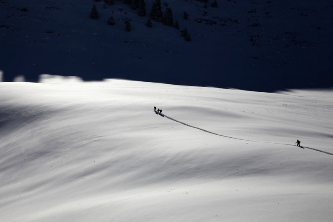 Бэккантри и фрирайд в Караколе (отчет о новогоднем Level 2 в горах Тянь-Шаня, Бэккантри/Фрирайд, киргизия, пржевальск, фрирайд-школа, алекс кузмицкий, snow sense)