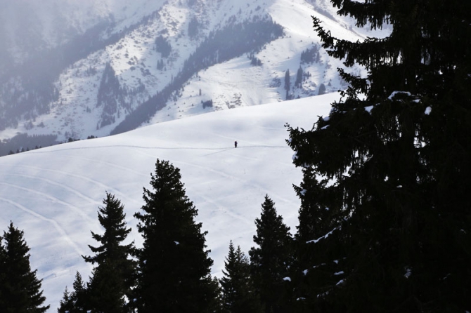 Бэккантри и фрирайд в Караколе (отчет о новогоднем Level 2 в горах Тянь-Шаня, Бэккантри/Фрирайд, киргизия, пржевальск, фрирайд-школа, алекс кузмицкий, snow sense)