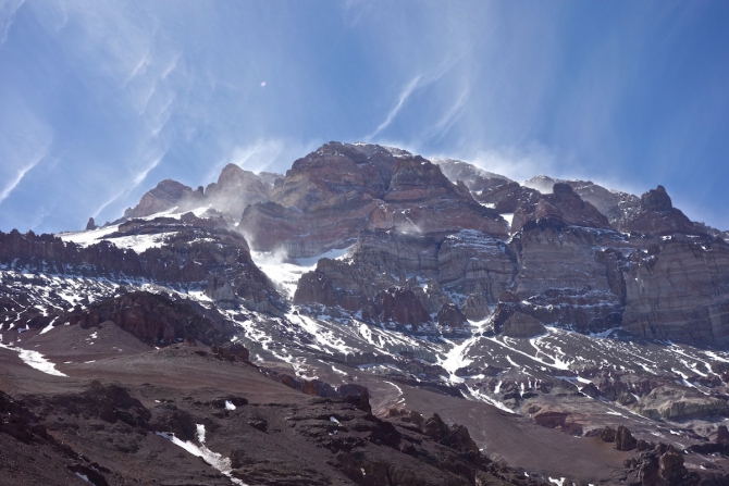 Аконкагуа в ноябре. Не так уж и страшна. (Альпинизм, южная америка, аргентина)