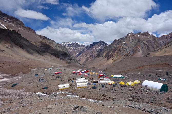 Аконкагуа в ноябре. Не так уж и страшна. (Альпинизм, южная америка, аргентина)